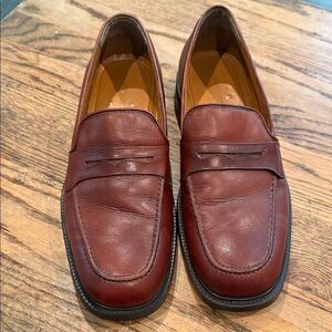 Covington Rich Brown Leather Loafers